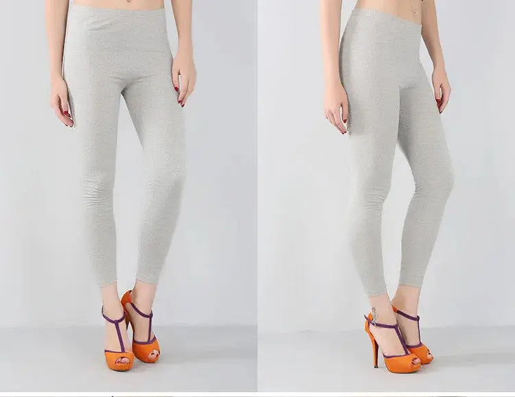 Bambusfaser-Stretch-Leggings für Frauen, Neun-Punkt, lässig, Übergröße, Frühling, Sommer und Herbst, neu von 2024 DSers Fulfillment