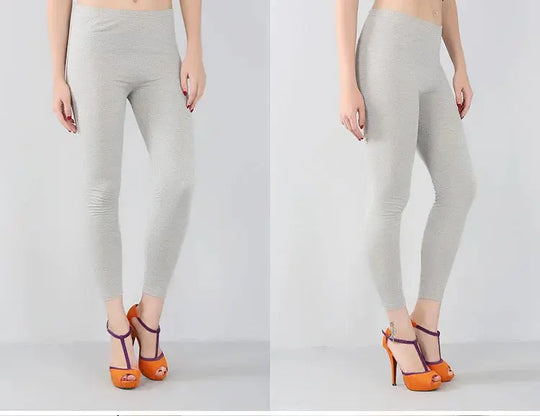 Bambusfaser-Stretch-Leggings für Frauen, Neun-Punkt, lässig, Übergröße, Frühling, Sommer und Herbst, neu von 2024 DSers Fulfillment
