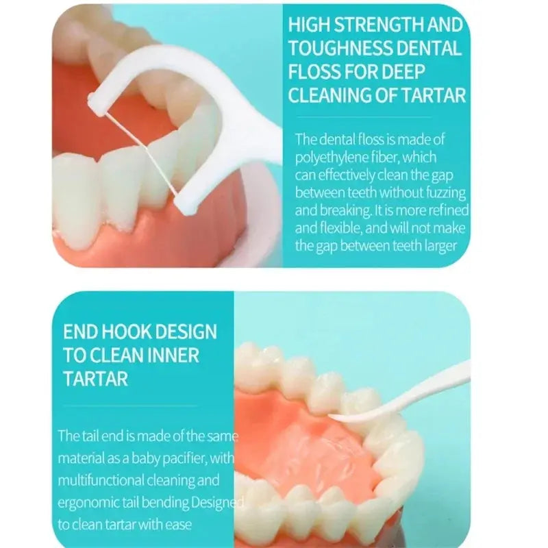 1/2/5/10 tragbare Einweg-Zahnseide-Box, Kunststoff-Zahnstocher, Hochspannung Zahnseide Stick, Zahnseide-Box Oral Care MedSurgery Store For Digital Health