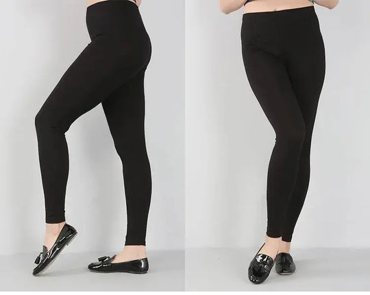 Bambusfaser-Stretch-Leggings für Frauen, Neun-Punkt, lässig, Übergröße, Frühling, Sommer und Herbst, neu von 2024 DSers Fulfillment
