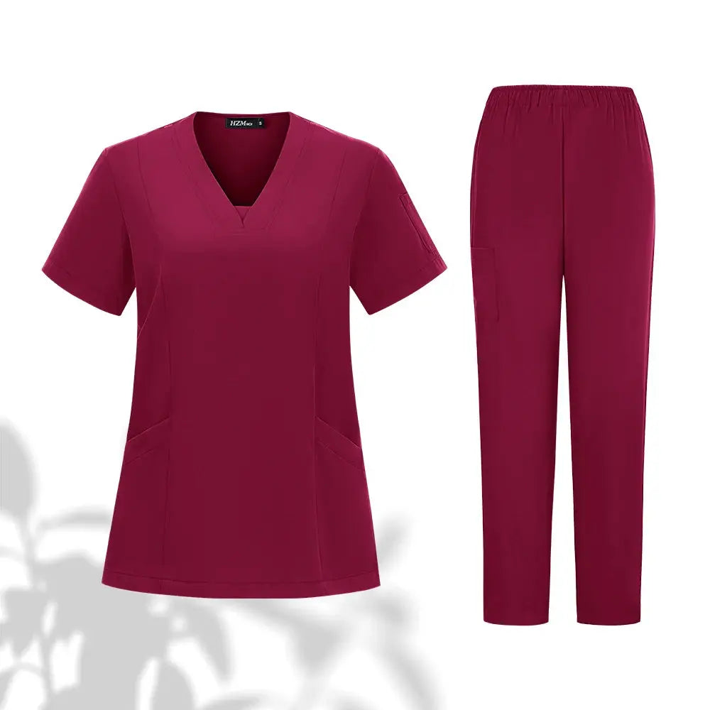 Set von medizinischen Uniformen für Männer und Frauen, Arbeitskleidung für Ärzte, Krankenschwestern, Zahnklinik, Schönheitssalon CJdropshipping