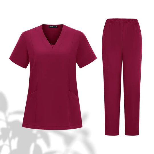 Set von medizinischen Uniformen für Männer und Frauen, Arbeitskleidung für Ärzte, Krankenschwestern, Zahnklinik, Schönheitssalon CJdropshipping