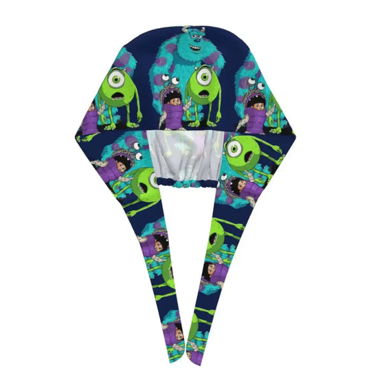 Personalisierte verstellbare Arbeitsmütze mit Monsters University Cartoon, chirurgische Mütze für Männer und Frauen, chirurgische Mütze für Krankenschwestern, Ärzte und Chirurgen MedSurgery Store For Digital Health