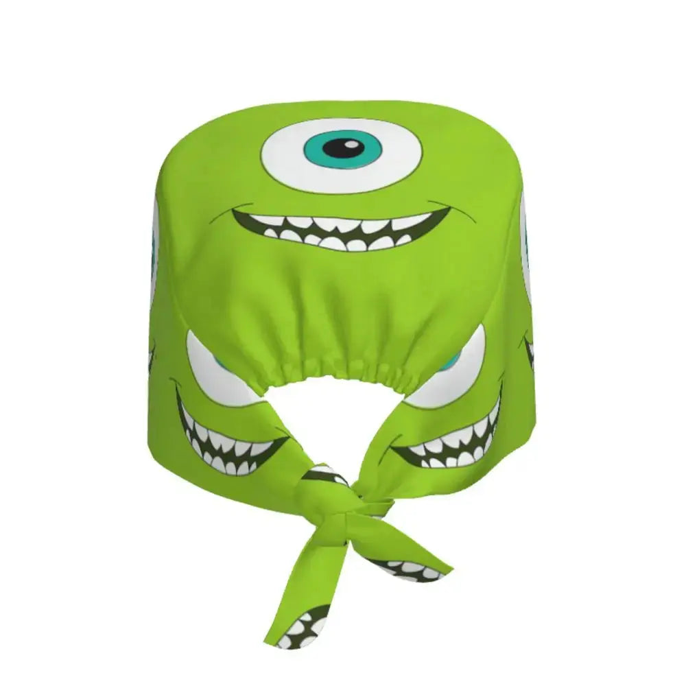 Personalisierte verstellbare Arbeitsmütze mit Monsters University Cartoon, chirurgische Mütze für Männer und Frauen, chirurgische Mütze für Krankenschwestern, Ärzte und Chirurgen MedSurgery Store For Digital Health