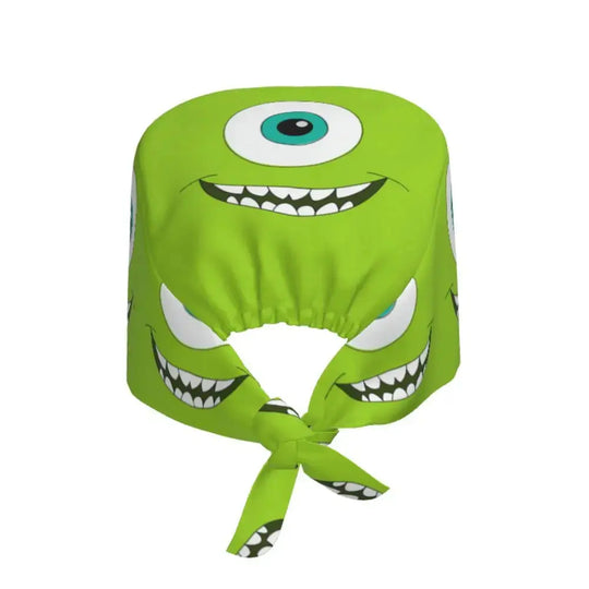 Personalisierte verstellbare Arbeitsmütze mit Monsters University Cartoon, chirurgische Mütze für Männer und Frauen, chirurgische Mütze für Krankenschwestern, Ärzte und Chirurgen MedSurgery Store For Digital Health