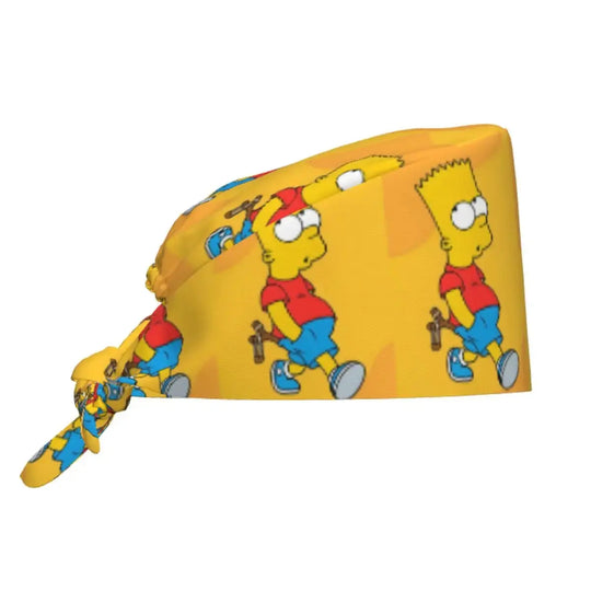 Personalisierte verstellbare Arbeitsmütze mit Gehirn Explosion, Simpsons chirurgische Kappe, chirurgische Kappe für Krankenpflege, Arzt, Chirurg, für Chef MedSurgery Store For Digital Health
