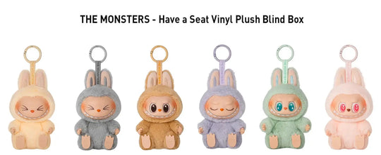 100% Authentic POP MART The Monsters-Have a seat, Plüsch Vinyl Blind Box, individuelle Box, zufälliges Sammelspielzeug, Geschenkverpackung MedSurgery Store For Digital Health