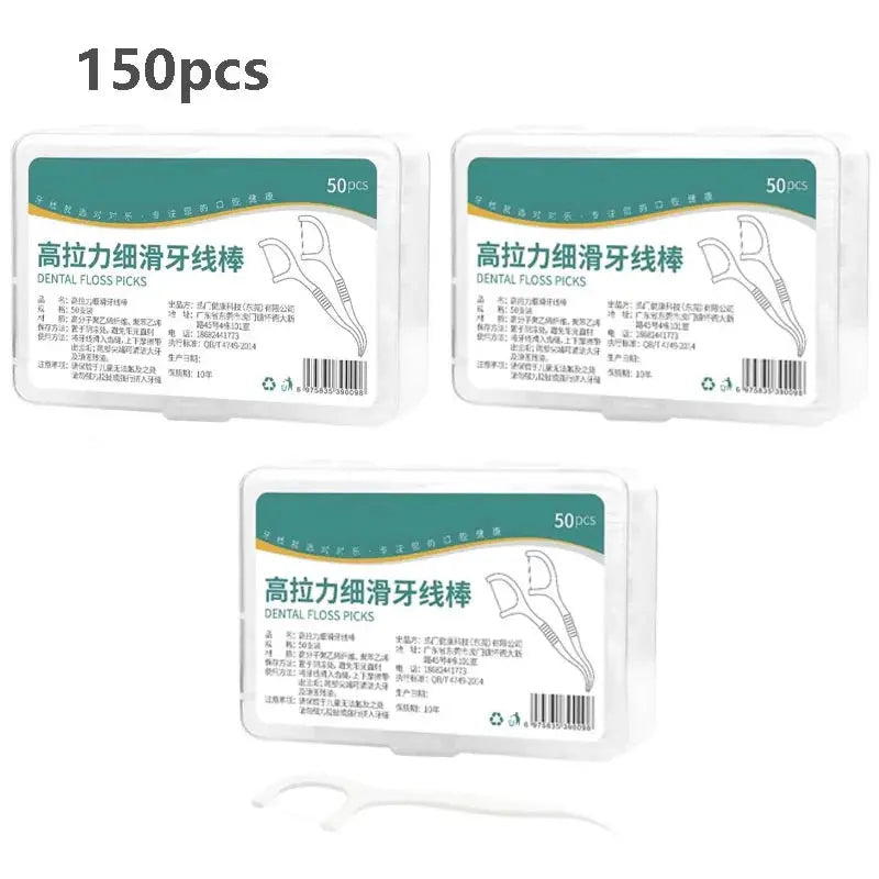 1/2/5/10 tragbare Einweg-Zahnseide-Box, Kunststoff-Zahnstocher, Hochspannung Zahnseide Stick, Zahnseide-Box Oral Care MedSurgery Store For Digital Health