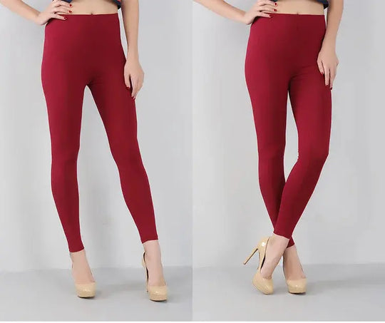 Bambusfaser-Stretch-Leggings für Frauen, Neun-Punkt, lässig, Übergröße, Frühling, Sommer und Herbst, neu von 2024 DSers Fulfillment