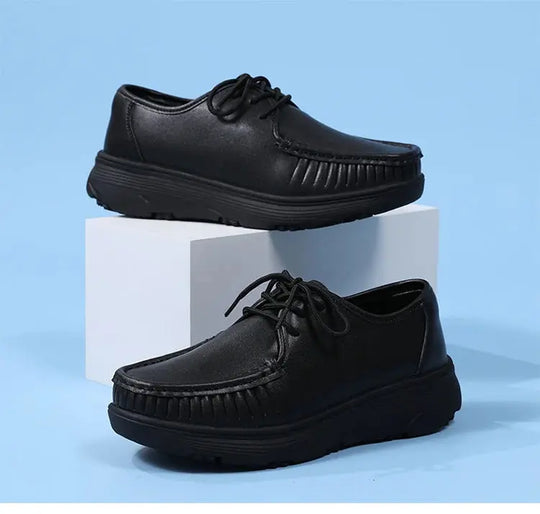 STRONGSHEN, weiße Plateauschuhe, Krankenpflegeschuhe für Frauen, leichte und bequeme Freizeitschuhe für die Arbeit, modische Slipper für Frauen MedSurgery Store For Digital Health