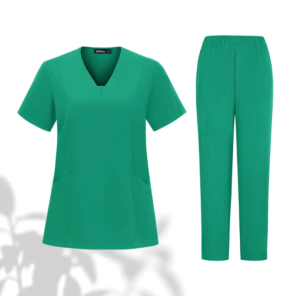 Set von medizinischen Uniformen für Männer und Frauen, Arbeitskleidung für Ärzte, Krankenschwestern, Zahnklinik, Schönheitssalon CJdropshipping