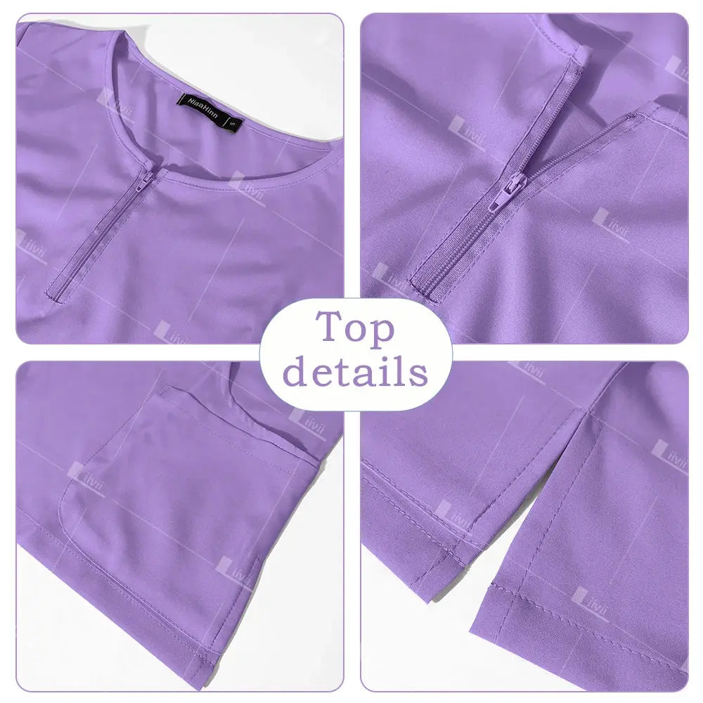 Medizinische Uniformen, elastische OP-Kleidung, Krankenhauskittel, Oberteile, Hosen, Arbeitskleidung für Krankenschwestern, Arztkleidung, medizinisches Zubehör CJdropshipping