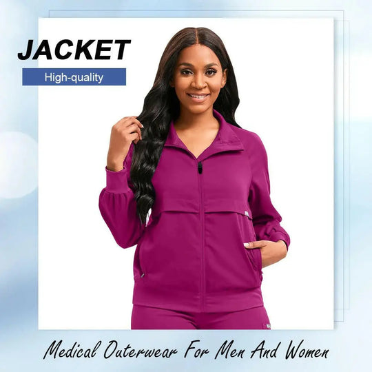 Großhandelspreis medizinische Scrub Uniform Jacke Frauen Männer Dental Scrub Gesundheitswesen Uniform Beauty Salon Manicurist Reinigung tragen neu