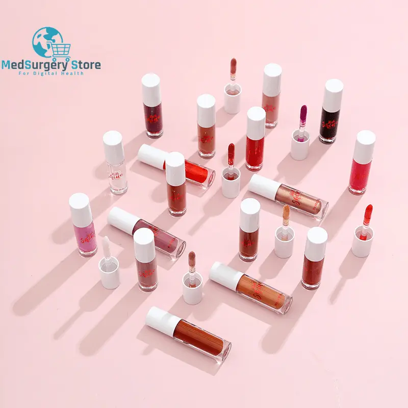 Crystal Lip Balm und Long-Lasting Moisturizing Lip Glaze - Fester Gelee-Lippenstift mit Water Wave Mirror Finish für verbesserte Lippenpflege und Make-up