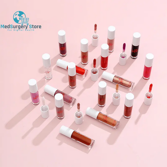 Crystal Lip Balm und Long-Lasting Moisturizing Lip Glaze - Fester Gelee-Lippenstift mit Water Wave Mirror Finish für verbesserte Lippenpflege und Make-up