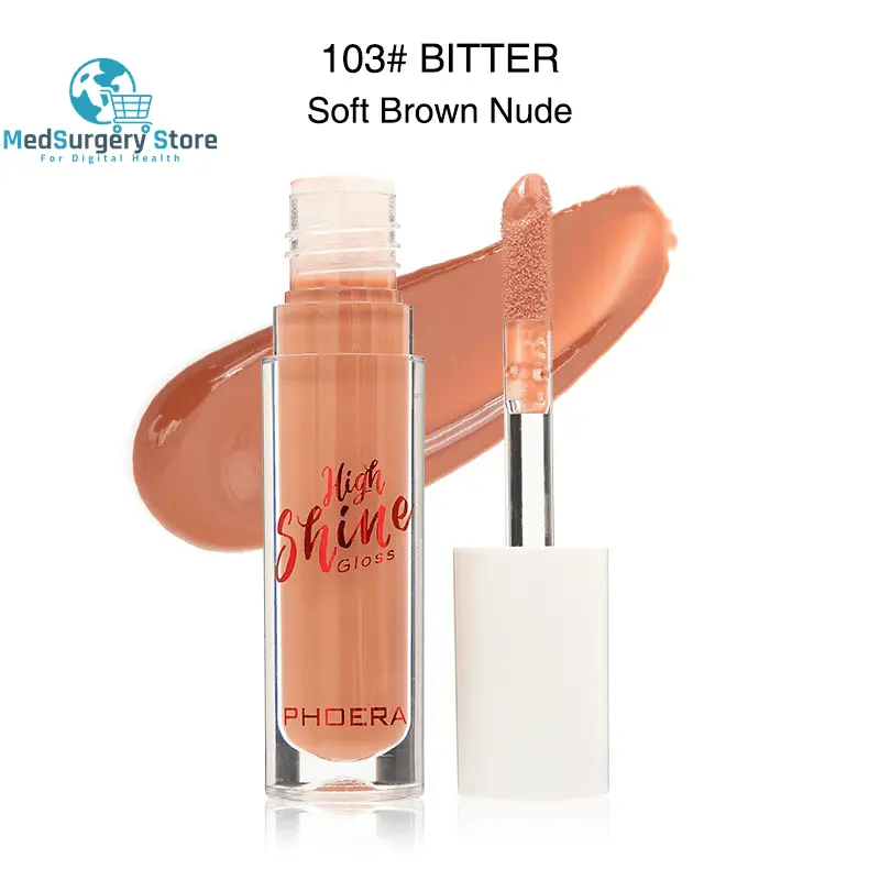Crystal Lip Balm und Long-Lasting Moisturizing Lip Glaze - Fester Gelee-Lippenstift mit Water Wave Mirror Finish für verbesserte Lippenpflege und Make-up