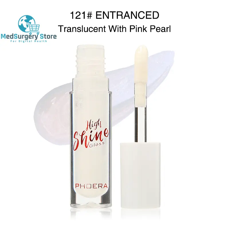 Crystal Lip Balm und Long-Lasting Moisturizing Lip Glaze - Fester Gelee-Lippenstift mit Water Wave Mirror Finish für verbesserte Lippenpflege und Make-up