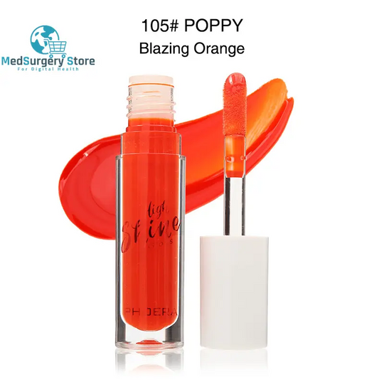 Crystal Lip Balm und Long-Lasting Moisturizing Lip Glaze - Fester Gelee-Lippenstift mit Water Wave Mirror Finish für verbesserte Lippenpflege und Make-up