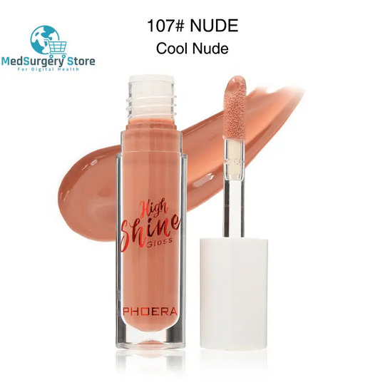 Crystal Lip Balm und Long-Lasting Moisturizing Lip Glaze - Fester Gelee-Lippenstift mit Water Wave Mirror Finish für verbesserte Lippenpflege und Make-up