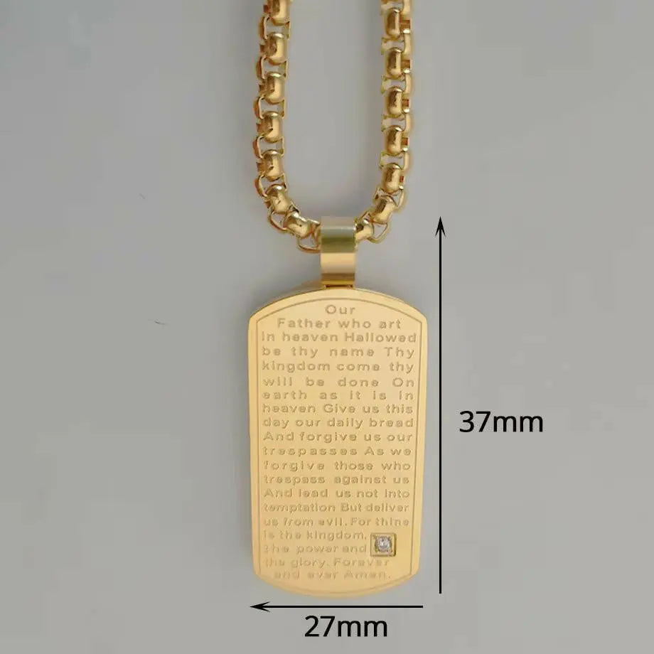 Mode Weibliche Kreuz Anhänger Dropshipping Gold Schwarz Farbe Edelstahl Jesus Kreuz Anhänger Halskette Schmuck für Männer/Frauen