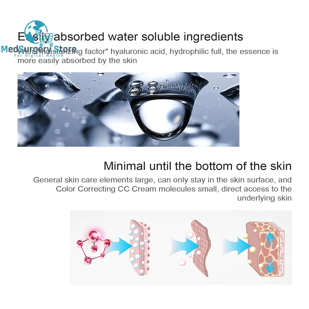 Erborian Waterproof Moisturizing CC Cream - Anti-Schweiß-Makeup für dauerhaften Schutz und Korrektur der Haut