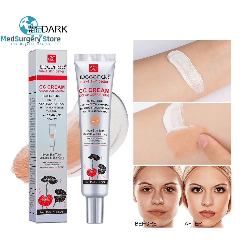 Erborian Waterproof Moisturizing CC Cream - Anti-Schweiß-Makeup für dauerhaften Schutz und Korrektur der Haut