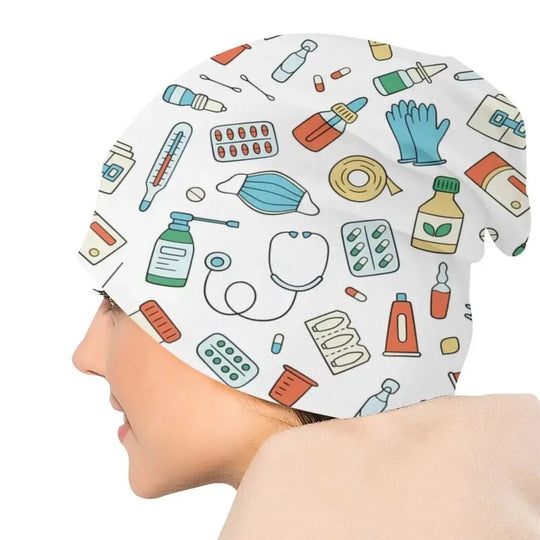 Unisex Women's Warm Winter Beanie, Knitted Beanie, Fashionable Nursing Pattern Beanie, Outdoor Health Care Beanie, Men's BeanieMedSurgery Store For Digital HealthMedSurgery Store For Digital Health1005008428298148 - 1 - Skullies Beanies Hat1Skullies Beanies HatWarm Unisex Women's Warm Winter Beanie, Knitted Beanie, Fashionable Nursing Pattern Beanie, Outdoor Health Care Beanie, Men's Beanie, Men's Beanie