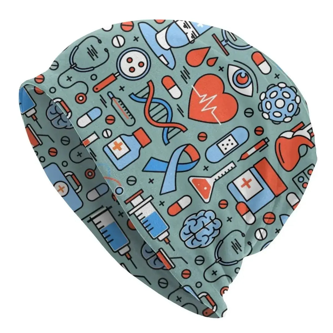 Unisex Frauen warme Wintermütze, gestrickte Mütze, modische Krankenpflege Muster Beanie, Outdoor Healthcare Beanie, HerrenmützeMedSurgery Store For Digital HealthMedSurgery Store For Digital Health1005008428298148 - 2 - Skullies Beanies Hat2Skullies Beanies HatWarme Unisex Frauen warme Wintermütze, gestrickte Mütze, modische Krankenpflege Muster Beanie, Outdoor Healthcare Beanie, Herrenmütze, Herrenmütze