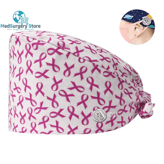 Neue Scrub Krankenschwester Hut Floral Bouffant Cap Mode Multicolour Krankenschwester Scrub Caps Einstellbare Bandage Turban Chirurgische Arzt Krankenschwester Hüte
