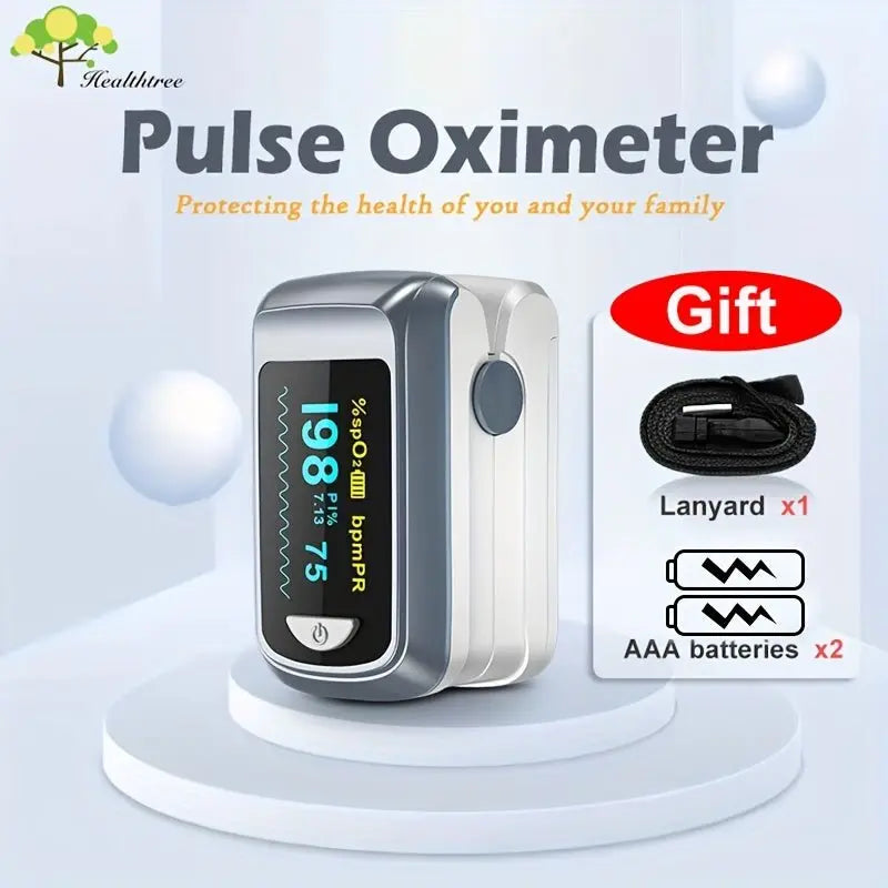 HEALTHTREE Pulsoximeter Fingerspitze SpO2 Herzfrequenz-Monitor - Blut-Sauerstoff-Sättigung Monitor mit LCD-Display, Batterie - powered (AAA), kompaktes Design für zu Hause, Reisen & Luftfahrt verwenden, Reise-Gesundheits-Tool, moderne medizinische Gerät,dsers - fulfillment - serviceMedSurgery Store For Digital Health601099661772693 - BlackBlackHEALTHTREE Pulsoximeter Fingertip SpO2 Heart Rate Monitor - Blut-Sauerstoff-Sättigung Monitor mit LCD-Display, Batterie - Powered (AAA), kompaktes Design für Zuhause, Reisen & Luftfahrt U
