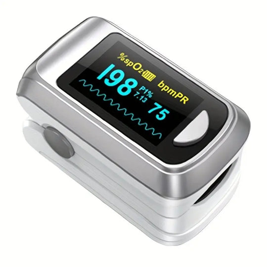 HEALTHTREE Pulsoximeter Fingerspitze SpO2 Herzfrequenz-Monitor - Blut-Sauerstoff-Sättigung Monitor mit LCD-Display, Batterie - powered (AAA), kompaktes Design für zu Hause, Reisen & Luftfahrt verwenden, Reise-Gesundheits-Tool, moderne medizinische Gerät,dsers - fulfillment - serviceMedSurgery Store For Digital Health601099661772693 - GrayGrayHEALTHTREE Pulsoximeter Fingertip SpO2 Heart Rate Monitor - Blut-Sauerstoff-Sättigungs-Monitor mit LCD-Display, Batterie - Powered (AAA), kompaktes Design für zu Hause, Reisen & Luftfahrt verwenden