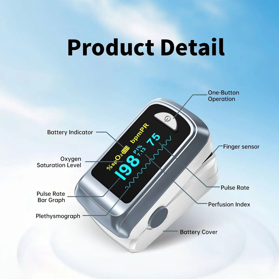 HEALTHTREE Pulsoximeter Fingerspitze SpO2 Herzfrequenz-Monitor - Blut-Sauerstoff-Sättigung Monitor mit LCD-Display, Batterie - powered (AAA), kompaktes Design für zu Hause, Reisen & Luftfahrt verwenden, Reise-Gesundheits-Tool, moderne medizinische Gerät,dsers - fulfillment - serviceMedSurgery Store For Digital Health601099661772693 - BlackBlackHEALTHTREE Pulsoximeter Fingertip SpO2 Heart Rate Monitor - Blut-Sauerstoff-Sättigung Monitor mit LCD-Display, Batterie - Powered (AAA), kompaktes Design für Zuhause, Reisen & Luftfahrt U