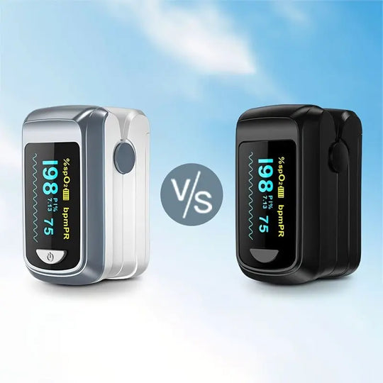 HEALTHTREE Pulsoximeter Fingerspitze SpO2 Herzfrequenz-Monitor - Blut-Sauerstoff-Sättigung Monitor mit LCD-Display, Batterie - powered (AAA), kompaktes Design für zu Hause, Reisen & Luftfahrt verwenden, Reise-Gesundheits-Tool, moderne medizinische Gerät,dsers - fulfillment - serviceMedSurgery Store For Digital Health601099661772693 - BlackBlackHEALTHTREE Pulsoximeter Fingertip SpO2 Heart Rate Monitor - Blut-Sauerstoff-Sättigung Monitor mit LCD-Display, Batterie - Powered (AAA), kompaktes Design für Zuhause, Reisen & Luftfahrt U