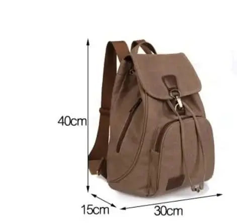 🎒Casual Canvas Rucksack für medizinisches Fachpersonal - geräumig & modern...