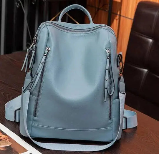 Lederrucksack für Frauen - Professioneller Stil und große Kapazität für medizinisches Personal...