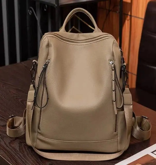 Lederrucksack für Frauen - Professioneller Stil und große Kapazität für medizinisches Personal...