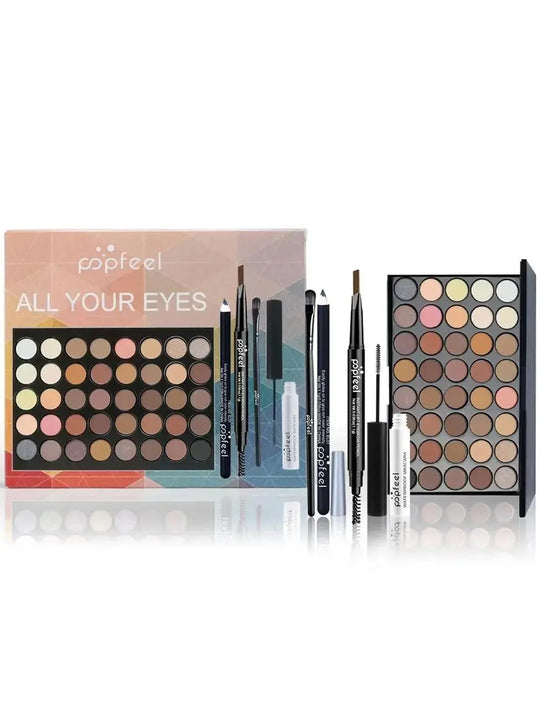 POPFEEL - Schminkset für Frauen, Lidschattenpalette, Eyeliner, Wimperntusche, Augenbrauenstift, Schminkkoffer, GeschenkeMedSurgery Store For Digital HealthMedSurgery Store For Digital Health1005008248135195 - SET001ASET001APOPFEEL - Schminkset für Frauen, Lidschattenpalette, Eyeliner, Wimperntusche, Augenbrauenstift, Schminkkoffer, Geschenke