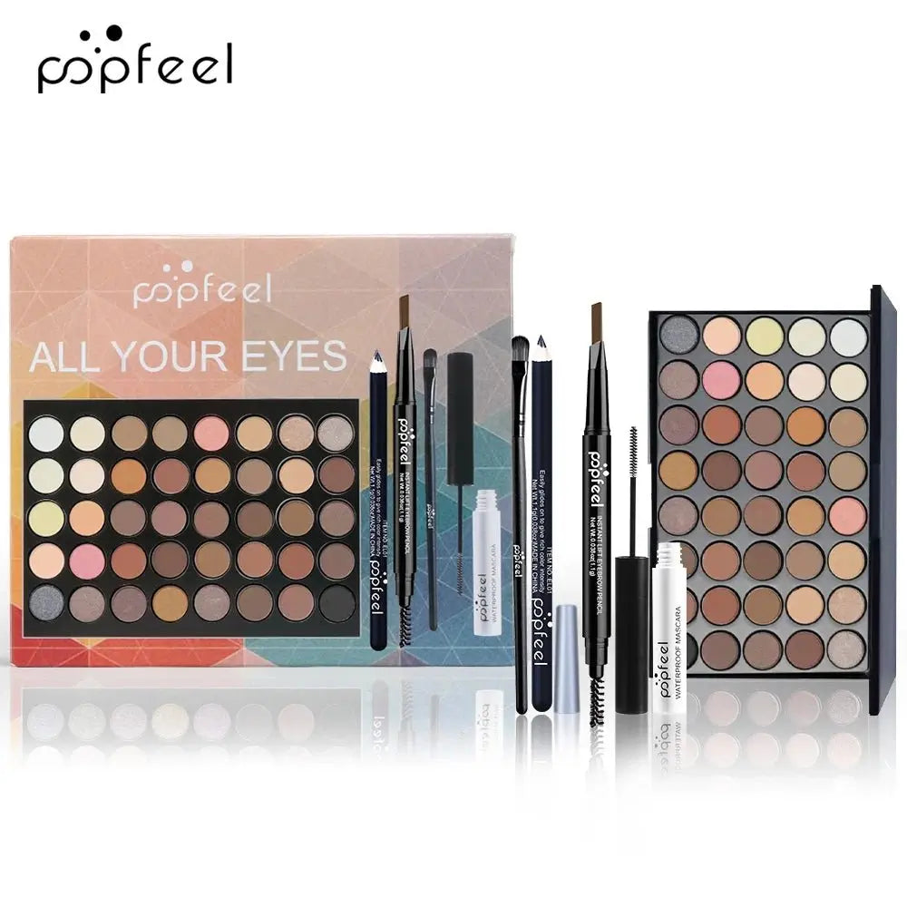 POPFEEL - Schminkset für Frauen, Lidschattenpalette, Eyeliner, Wimperntusche, Augenbrauenstift, Schminkkoffer, GeschenkeMedSurgery Store For Digital HealthMedSurgery Store For Digital Health1005008248135195 - SET001ASET001APOPFEEL - Schminkset für Frauen, Lidschattenpalette, Eyeliner, Wimperntusche, Augenbrauenstift, Schminkkoffer, Geschenke