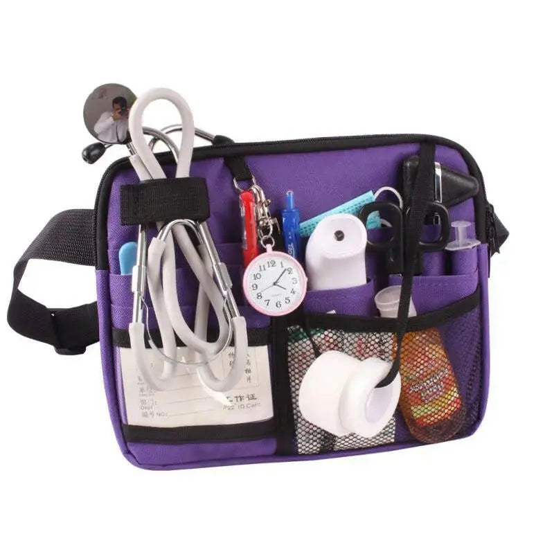 Krankenschwester Fanny Pack Multi Pocket Taille Veranstalter Gürtel mit verstellbarem Gurt Krankenschwester Taille Tasche Veranstalter Tasche Portable
