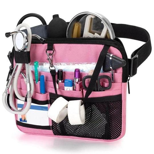 Krankenschwester Fanny Pack Multi Pocket Taille Veranstalter Gürtel mit verstellbarem Gurt Krankenschwester Taille Tasche Veranstalter Tasche Portable