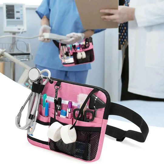 Krankenschwester Fanny Pack Multi Pocket Taille Veranstalter Gürtel mit verstellbarem Gurt Krankenschwester Taille Tasche Veranstalter Tasche Portable