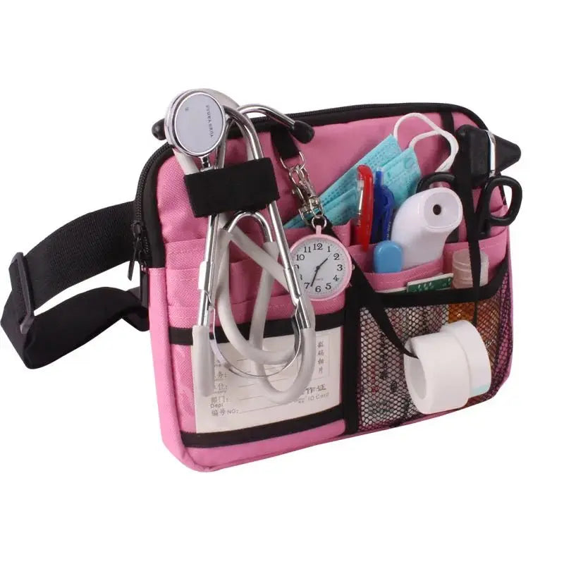Krankenschwester Fanny Pack Multi Pocket Taille Veranstalter Gürtel mit verstellbarem Gurt Krankenschwester Taille Tasche Veranstalter Tasche Portable