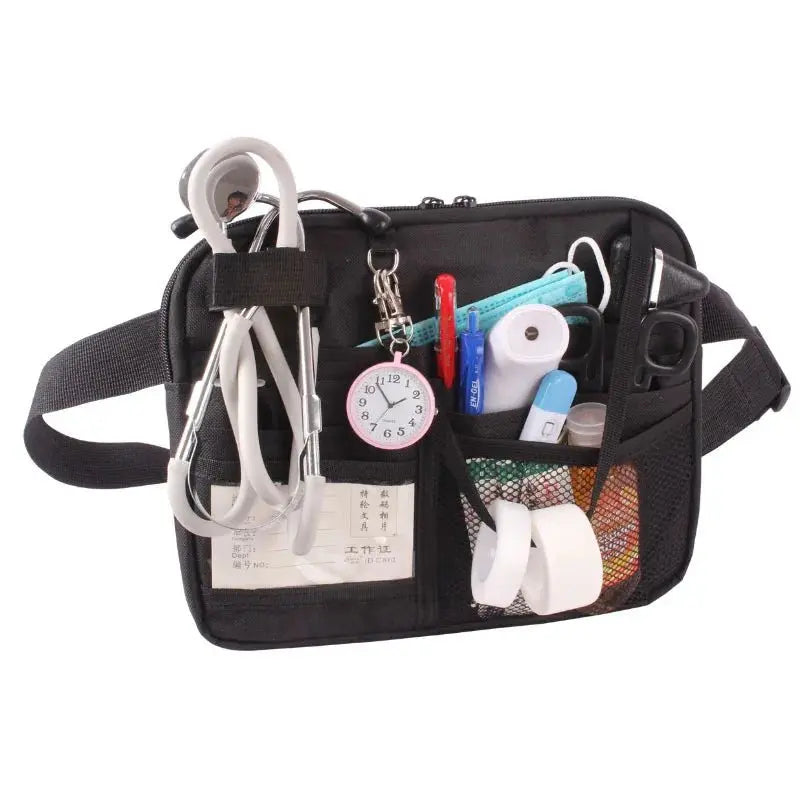 Krankenschwester Fanny Pack Multi Pocket Taille Veranstalter Gürtel mit verstellbarem Gurt Krankenschwester Taille Tasche Veranstalter Tasche Portable