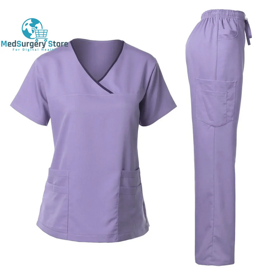 Hohe Qualität Chirurgische Uniform Frau Krankenhaus Klinische Schönheitssalon Spa Tops und Hosen Medizinische Frauen Krankenpflege Scrub Uniformen Sets
