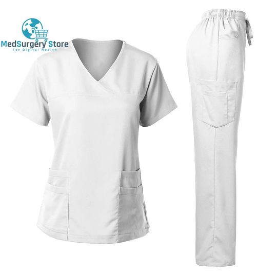 Hohe Qualität Chirurgische Uniform Frau Krankenhaus Klinische Schönheitssalon Spa Tops und Hosen Medizinische Frauen Krankenpflege Scrub Uniformen Sets