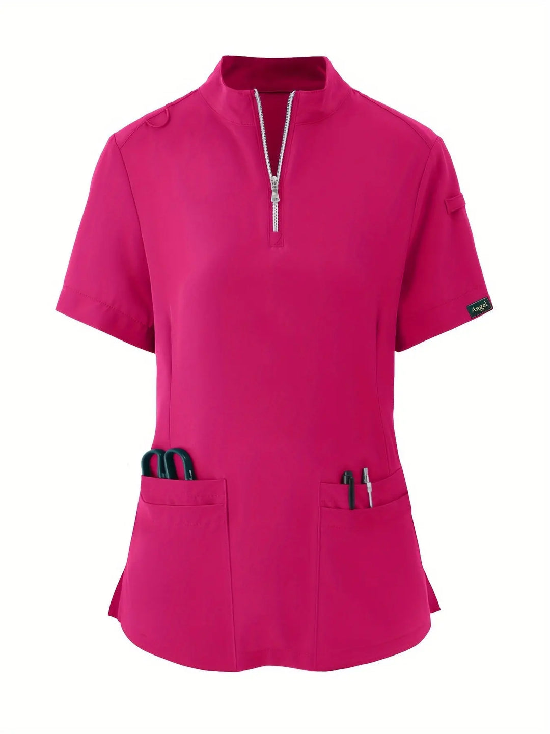 Stretchy Comfort Nurse Top - Weich, atmungsaktiv, Reißverschluss vorne, kurze Ärmel, entspannte Passform Gesundheitsversorgung Uniform für Frauen - Ideal für medizinische FachkräfteMedSurgery Store For Digital HealthMedSurgery Store For Digital Health601099564070018 - Marineblau - S(4)MarineblauS(4)Stretchy Comfort Nurse Top - Weich, atmungsaktiv, Reißverschluss vorne, kurze Ärmel, entspannte Passform Gesundheitsversorgung Uniform für Frauen - Ideal für medizinische Fachkräfte