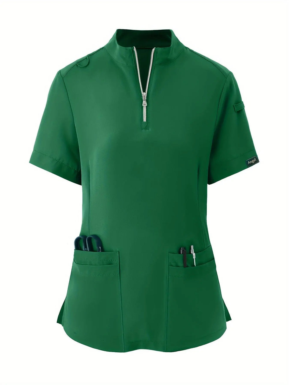 Stretchy Comfort Nurse Top - Weich, atmungsaktiv, Reißverschluss vorne, kurze Ärmel, entspannte Passform Gesundheitsversorgung Uniform für Frauen - Ideal für medizinische FachkräfteMedSurgery Store For Digital HealthMedSurgery Store For Digital Health601099564070018 - Marineblau - S(4)MarineblauS(4)Stretchy Comfort Nurse Top - Weich, atmungsaktiv, Reißverschluss vorne, kurze Ärmel, entspannte Passform Gesundheitsversorgung Uniform für Frauen - Ideal für medizinische Fachkräfte