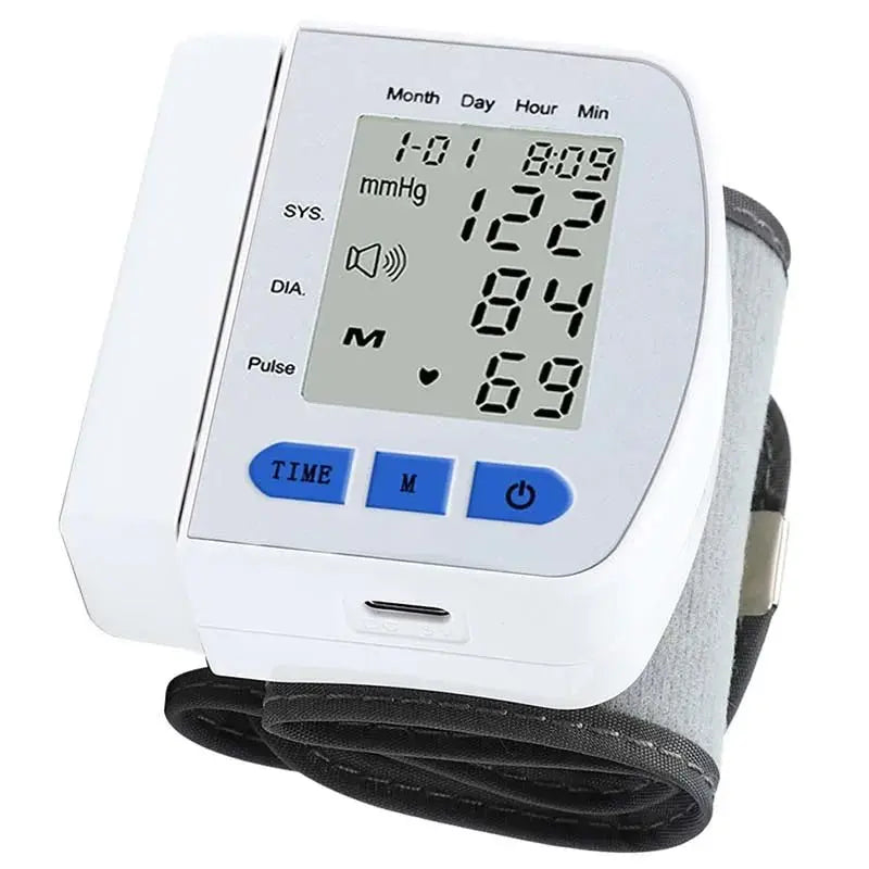 Digital Health Sphygmomanometer, BP Medical Sphygmomanometer, Handgelenk-Manschette, Digital Blood Pressure Monitor, Pulse & Heart Rate Meterodsers - fulfillment - serviceMedSurgery Store For Digital Health1005009640548799 - WHITWhiteDigital Health Sphygmomanometer, BP Medical Sphygmomanometer, Handgelenk-Manschette, Digital Blood Pressure Monitor, Pulse & Heart Rate Meter