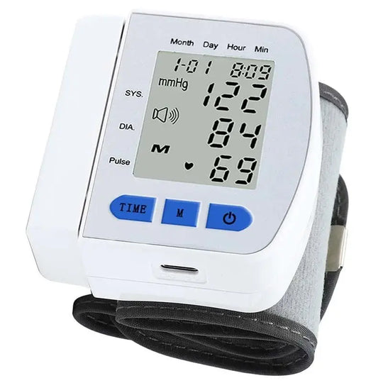 Digital Health Sphygmomanometer, BP Medical Sphygmomanometer, Handgelenk-Manschette, Digital Blood Pressure Monitor, Pulse & Heart Rate Meterodsers - fulfillment - serviceMedSurgery Store For Digital Health1005009640548799 - WHITWhiteDigital Health Sphygmomanometer, BP Medical Sphygmomanometer, Handgelenk-Manschette, Digital Blood Pressure Monitor, Pulse & Heart Rate Meter