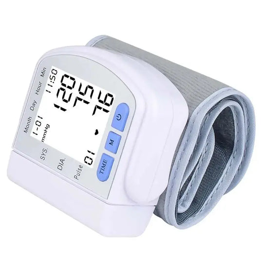 Digital Health Sphygmomanometer, BP Medical Sphygmomanometer, Handgelenk-Manschette, Digital Blood Pressure Monitor, Pulse & Heart Rate Meterodsers - fulfillment - serviceMedSurgery Store For Digital Health1005009640548799 - WHITWhiteDigital Health Sphygmomanometer, BP Medical Sphygmomanometer, Handgelenk-Manschette, Digital Blood Pressure Monitor, Pulse & Heart Rate Meter